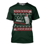 3D All Over Printed Mare-y Christmas Shirts and Shorts