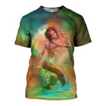 3D All Over Printed Mermaid T-shirt Hoodie ST0L100409