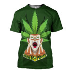 3D All Over Printed Super Weed Power Shirts and Shorts