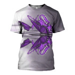 3D All Over Printed Butterflies T-shirt Hoodie ADUL090407