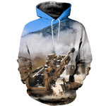 3D All Over Printed Artillery T-shirt Hoodie SATK040508