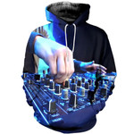 3D All Over Printed DJ T-shirt Hoodie SHTL080505