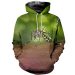 3D All Over Printed Mosquito T-shirt Hoodie SCTL210411