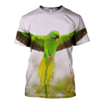 3D All Over Printed Parrot T-shirt Hoodie STAK230410