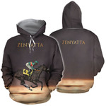 3D All Over Printed Zenyatta Horse Art Shirts and Shorts