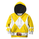 Kid 3D All Over Printed Yellow Ranger Shirts and Shorts