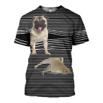 3D All Over Printed Magic Pug Dog Shirts And Shorts