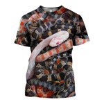 3D All Over Printed Baby Corn Snake Shirts and Shorts