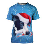 3D All Over Printed Dairy Cows Christmas Shirts and Shorts