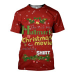 3D All Over Printed Hallmark Christmas Movie Shirts and Shorts