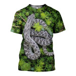 3D All Over Printed Western Hognose Snake Shirts And Shorts