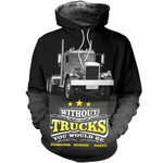3D All Over Printed Freightliner Semi Truck Shirts and Shorts