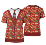 3D All Over Printed Ugly Merry Christmas Shirts and Shorts