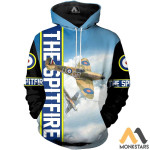 Supermarine Spitfire 3D All Over Printed Shirts for Men and Women