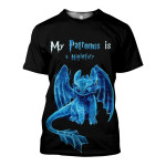 3D All Over Printed My Patronus Is A Nightfuri Shirts And Shorts