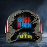 Buck Fiden Puck Putin Hat Stand With Ukraine Fuck Putin FJB Anti Joe Biden Merch