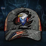 Us Air Force Veteran Hat 3D Print Patriotic Eagle American Flag Cap Army Best Dad Gifts 2021