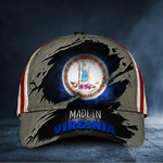 Made In Virginia Hat Patriotic Baseball Cap ?Proud Virginia Merchandis