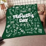 Teacher Green Board HTTIEN PAVIET Fleece Blanket AAAEF FKOBON