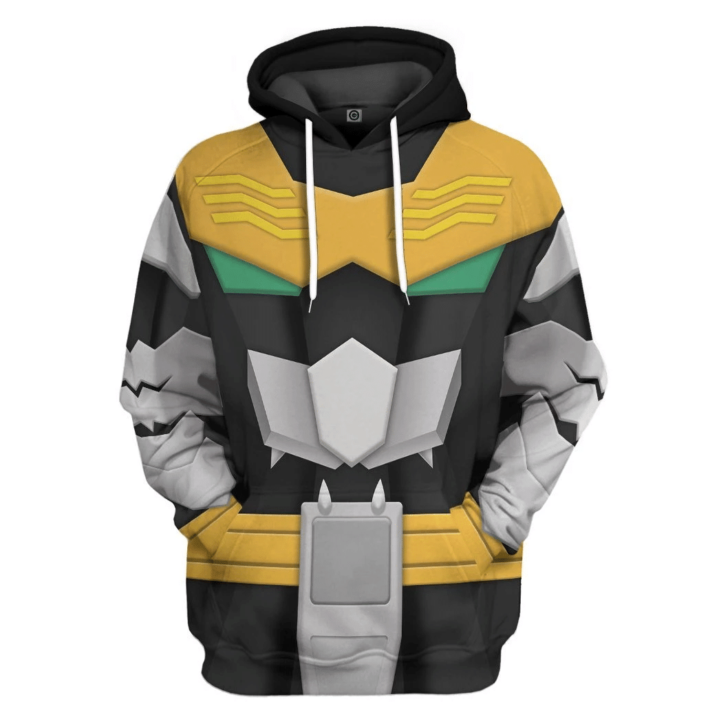 3D Power Rangers Megaforce Robo Knight Custom Tshirt Hoodie Apparel