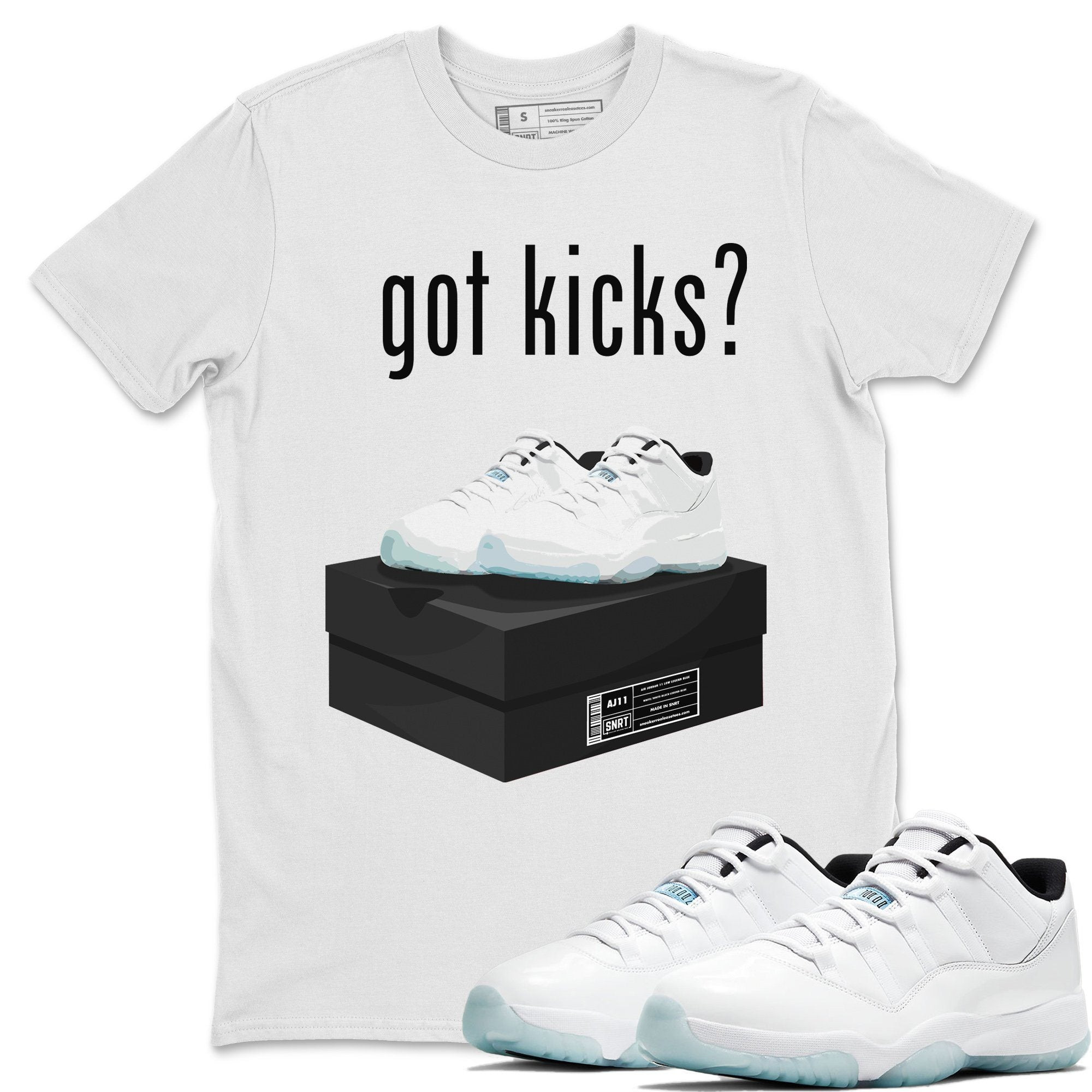 Legend Blue This Chick Got Kicks Sneaker matching T Shirt