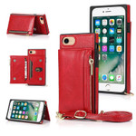 Classic Square Crossbody Wallet Phone Case