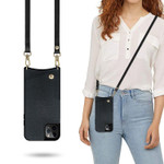 Classic Luxurious Crossbody Wallet Phone Case (with Leather Strap)