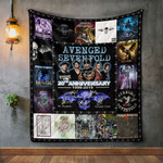 Avenged Sevenfold Style 3 Album Covers Quilt Blanket