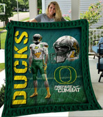 Ncaa Oregon Ducks Quilt Blanket 636