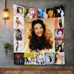 Selena Style Two Album Covers Quilt Blanket