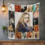 Sabrina Carpenter Album Covers Quilt Blanket