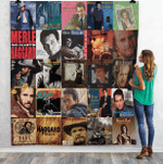 Merle Haggard Compilations Albums Quilt Blanket Ver 25