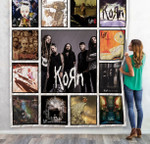 Korn Albums Quilt Blanket