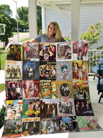 Stray Cats Quilt Blanket