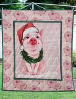 Pig Quilt Blanket 01