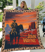 John Wayne Vr4 Quilt Blanket