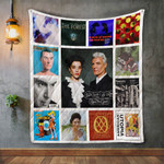 David Byrne Album Covers Quilt Blanket