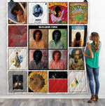 Caetano Veloso Albums Quilt Blanket 02