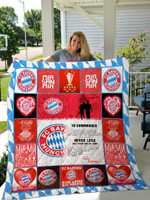 Bayern Munich Personalized Custom Quilt Blanket