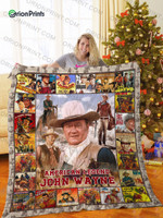 John Wayne Quilt Blanket