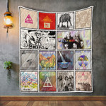 Arco Iris Album Covers Quilt Blanket