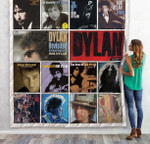 Bob Dylan Compilation Albums Quilt Blanket 02