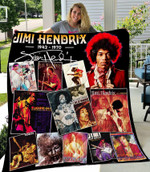 Jimi Hendrix Vr1 New Quilt Blanket