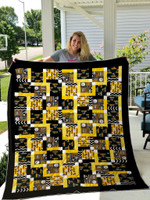 Pittsburgh Steelers Quilt Blanket 01