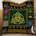 Irish Celtic Quilt Blanket