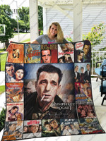 Mofi - Humphrey Bogart Quilt Blanket For Fans Ver 17-1