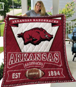 Arkansas Razorbacks 1 Quilt Blanket