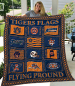 Auburn Tigers Quilt Blanket