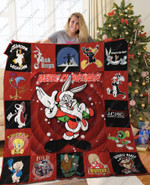 Looney Tunes Christmas Quilt Blanket