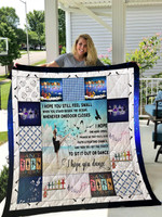 Ballet I Hope You Dance Quilt Blanket Great Customized Blanket Gifts For Birthday Christmas Thanksgiving
